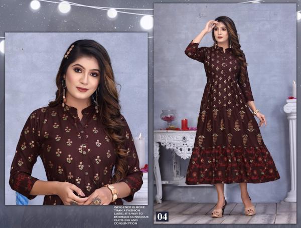 Trendy Golden Moments Rayon Exclusive Kurti Collection